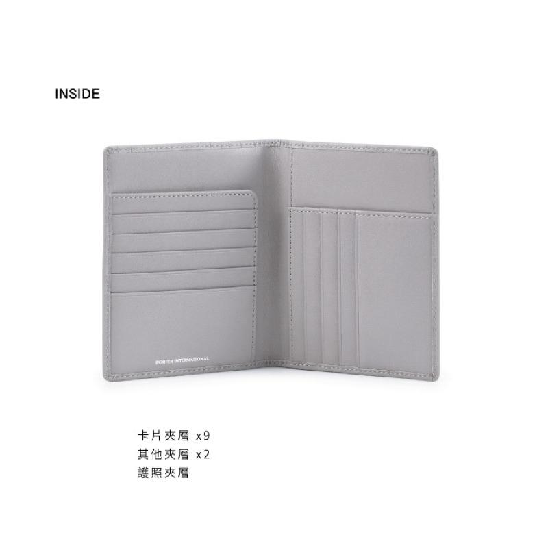 PORTER INTERNATIONAL 高尚奢華NOBLE牛皮鱷魚皮紋真皮護照套護照夾 11848-007 代購福袋-細節圖5