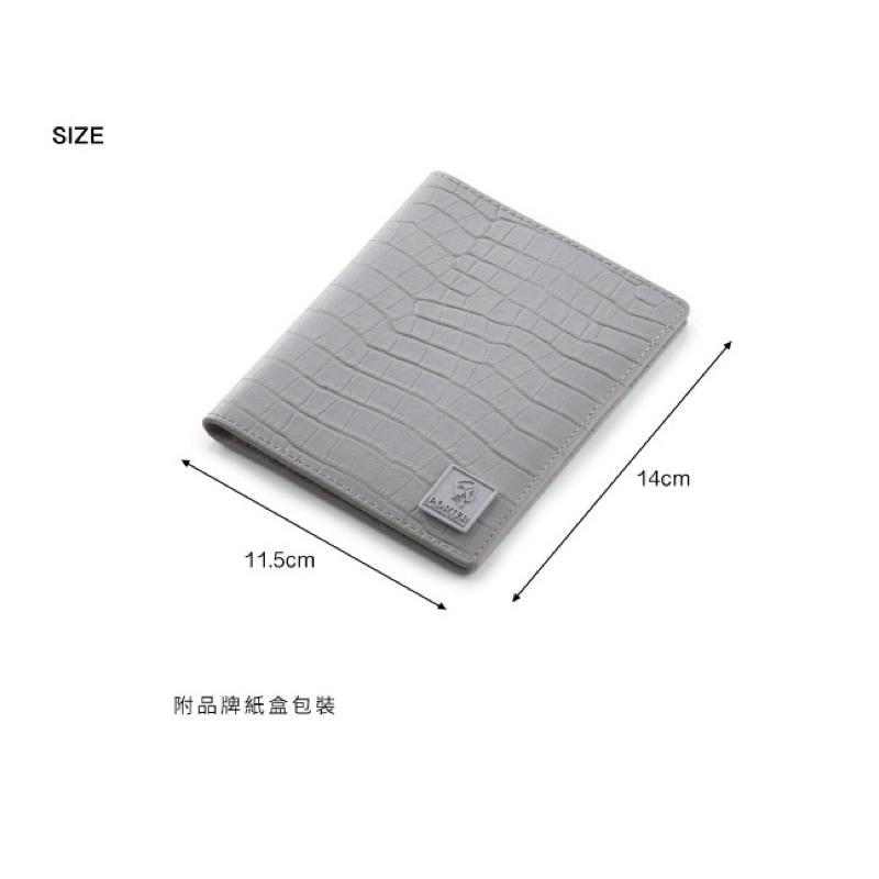PORTER INTERNATIONAL 高尚奢華NOBLE牛皮鱷魚皮紋真皮護照套護照夾 11848-007 代購福袋-細節圖7