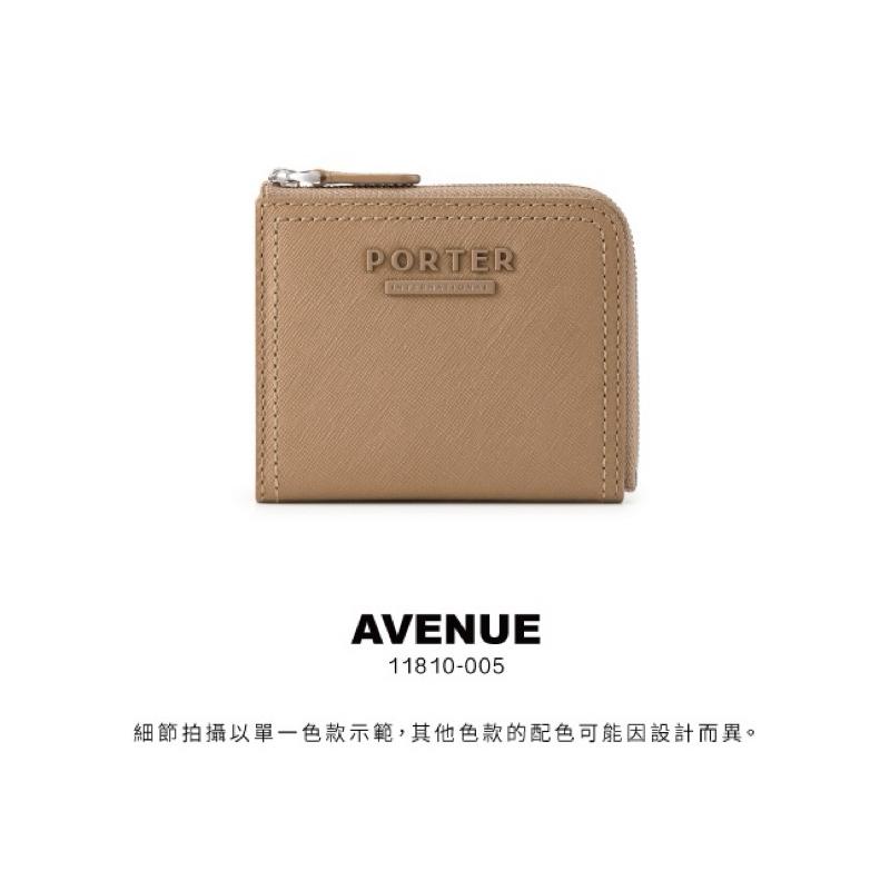 PORTER INTERNATIONAL 堅毅自信AVENUE牛皮真皮L型短夾 11810-005 代購福袋-細節圖2