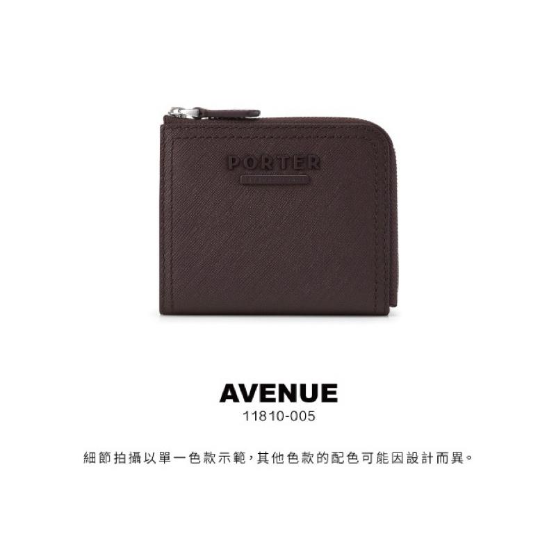 PORTER INTERNATIONAL 堅毅自信AVENUE牛皮真皮L型短夾 11810-005 代購福袋-細節圖3