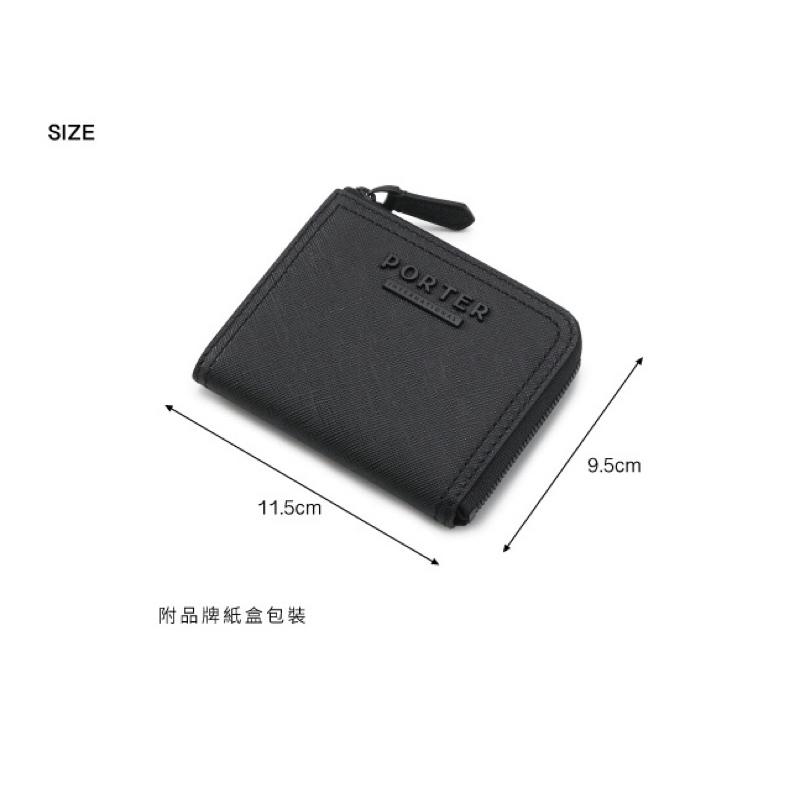 PORTER INTERNATIONAL 堅毅自信AVENUE牛皮真皮L型短夾 11810-005 代購福袋-細節圖7