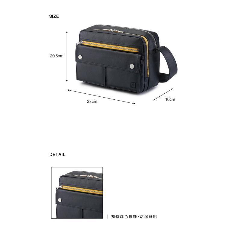 PORTER INTERNATIONAL 質感跳色MILLY雙層斜肩包(S)(M) 11755-002 代購福袋-細節圖6