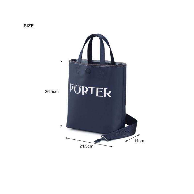 PORTER INTERNATIONAL 復古新穎GAP手提包托特包斜背包 11754-004 11754-005 代購-細節圖6