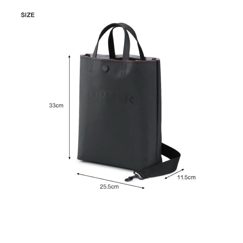 PORTER INTERNATIONAL 復古新穎GAP手提包托特包斜背包 11754-004 11754-005 代購-細節圖7