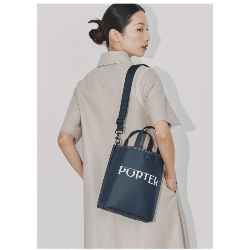 PORTER INTERNATIONAL 復古新穎GAP手提包托特包斜背包 11754-004 11754-005 代購-細節圖8