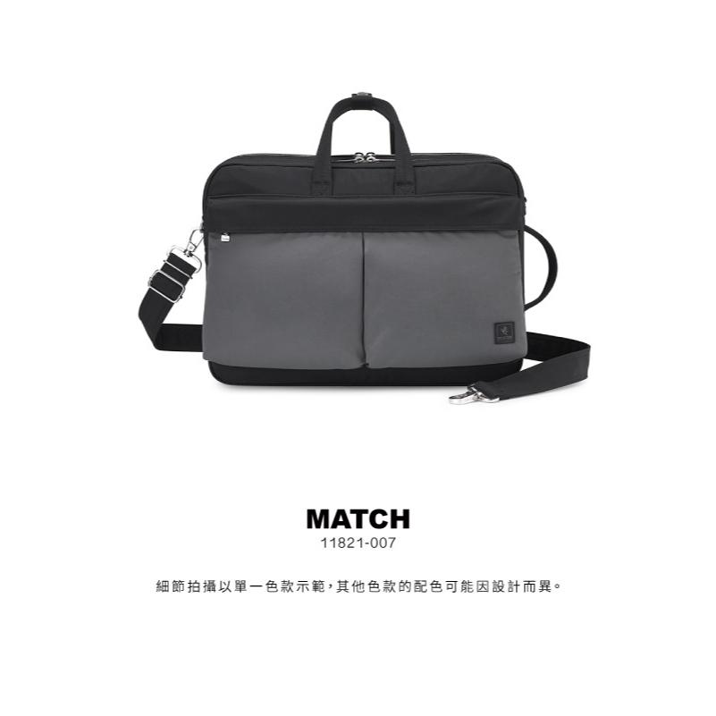 PORTER INTERNATIONAL MATCH雙層三用公事包手提包後背包斜背包 11821-007 黑灰 代購福袋-細節圖2