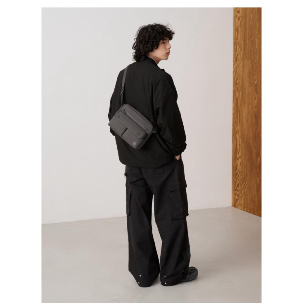 PORTER INTERNATIONAL 粗曠質感CAP單層斜背包 11845-003 代購 福袋-細節圖7