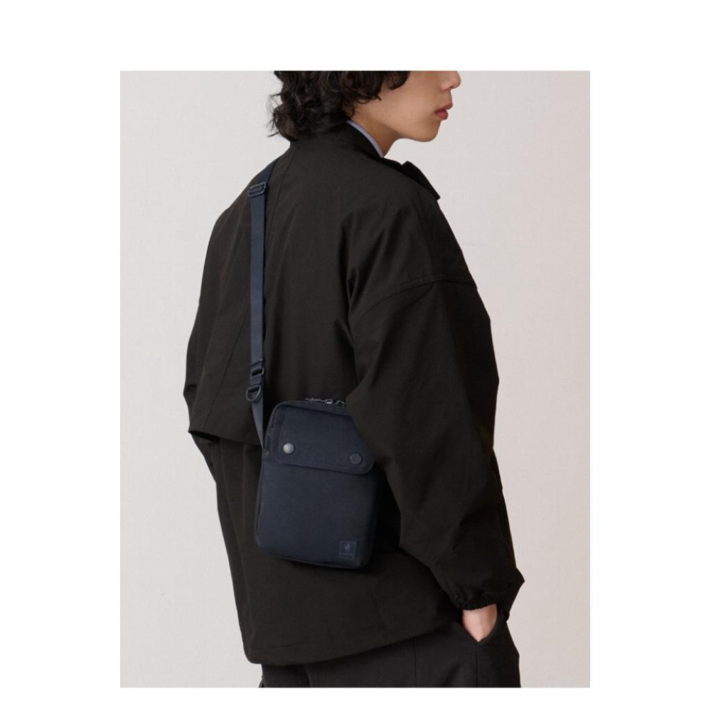 PORTER INTERNATIONAL 粗曠質感CAP斜背包 (S)(M) 11845-002 11845-001代購-細節圖6
