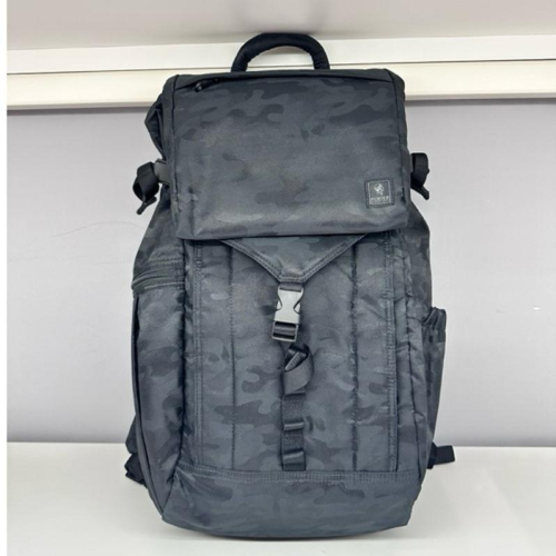 PORTER INTERNATIONAL 翻玩迷彩PUZZ後背包胸扣束口登山包 黑 11837-186 代購 福袋 - 瑠馨代購選物所 ...