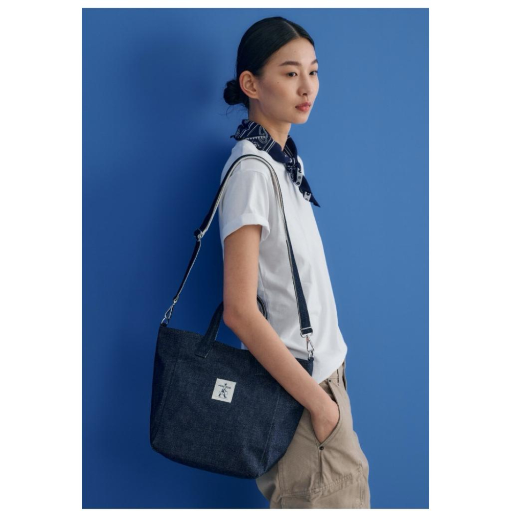 PORTER INTERNATIONAL 牛仔丹寧NIMES手提包斜背包 11815-006 11815-004 代購-細節圖5