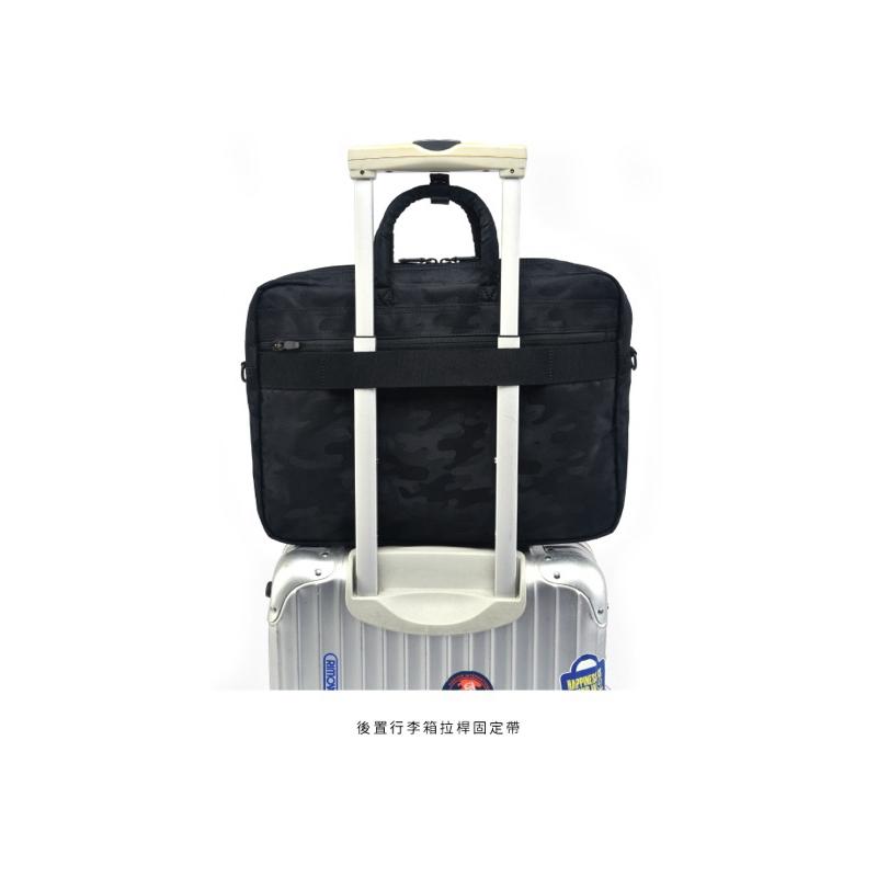 PORTER INTERNATIONAL 迷彩PUZZ公事包斜背手提兩用筆電包 11837-00301C 黑 代購 福袋-細節圖4