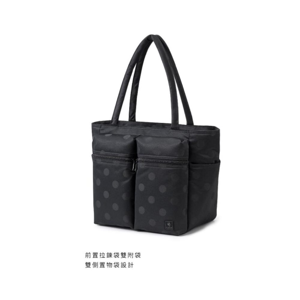 PORTER INTERNATIONAL 復古圓點SPOT托特包肩背包手提包 點點 黑 11861-007 代購福袋-細節圖4