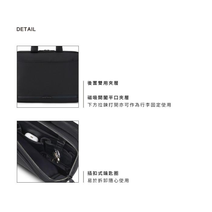 PORTER INTERNATIONAL 簡約機能NEXUS雙層公事包 11835-003 黑 深藍 代購 福袋-細節圖8