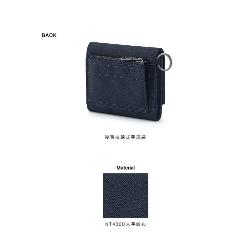 PORTER INTERNATIONAL 低調奢華MELODY零錢短夾 黑 藍 灰綠 代購 11723-084 福袋-細節圖3