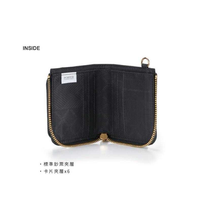 PORTER INTERNATIONAL 繽紛風采SPIRIT手掛立體零錢袋雙折皮夾短夾 11462-209 代購 福袋-細節圖4