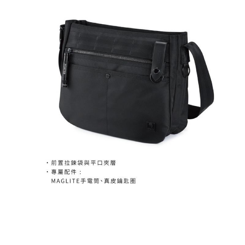 PORTER INTERNATIONAL 自信經典NEW HEAT多隔層斜背包 11717-078 代購 11796-細節圖4