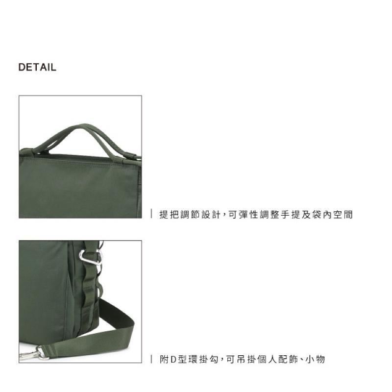 PORTER INTERNATIONAL 匠心巧思CURVE托特包手提包斜背包 11820-005 綠 駝棕 代購 福袋-細節圖8