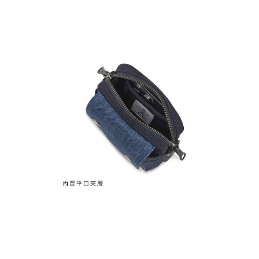 PORTER INTERNATIONAL 單寧牛仔拼接PATCH WORK腰掛包斜背包 11730-051 代購 福袋-細節圖5