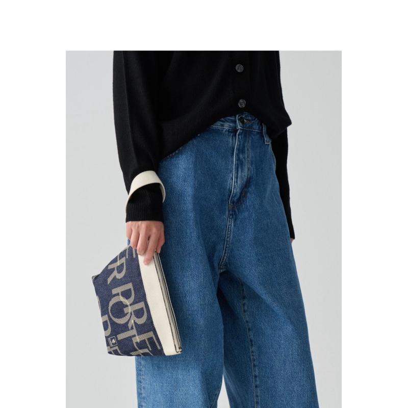 PORTER INTERNATIONAL 單寧牛仔手腕包 化妝包 萬用包 收納包 14031-50179 代購 福袋-細節圖5