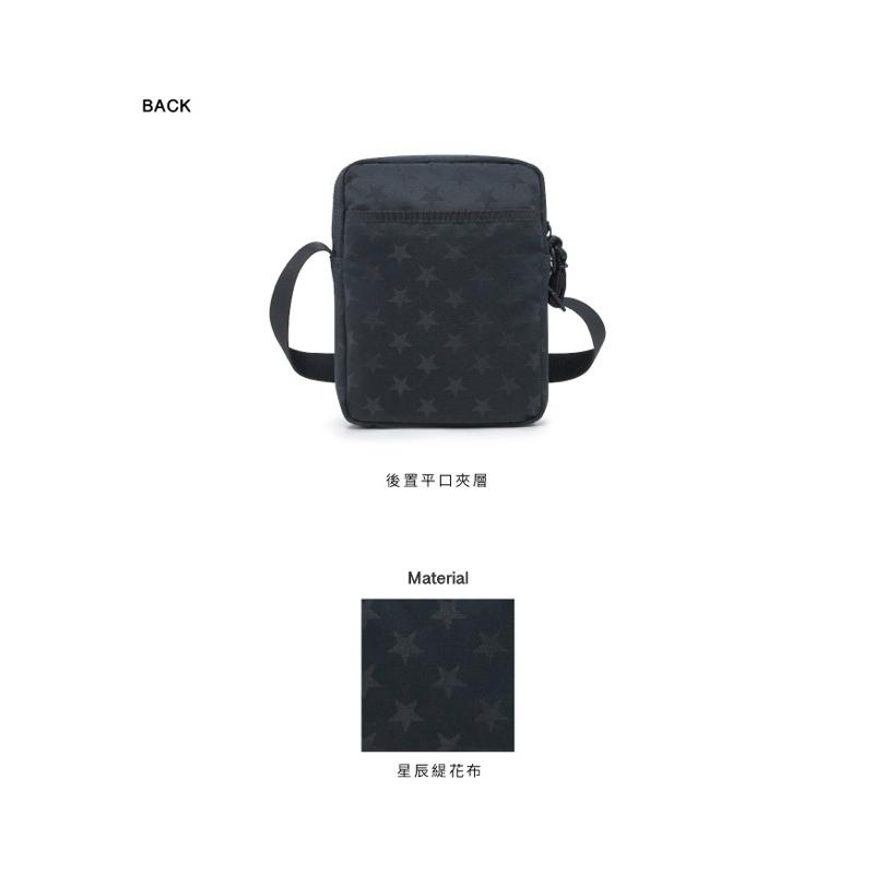 PORTER INTERNATIONAL 星光熠熠STARRY星星直式斜背包 附鑰匙圈 11816-00201 黑-細節圖3