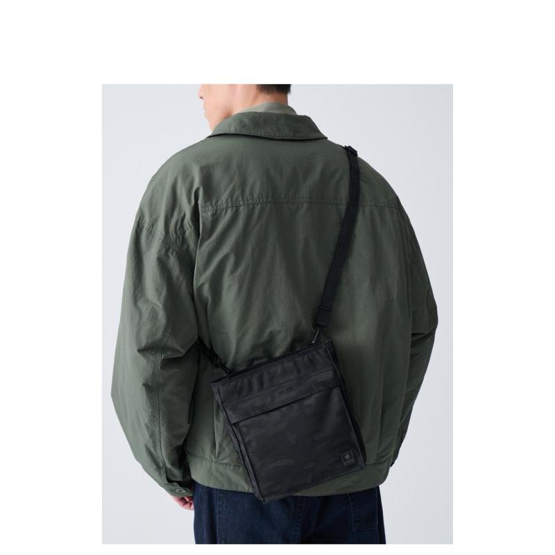PORTER INTERNATIONAL 翻玩迷彩PUZZ斜肩包收納包斜背包 黑 11837-20601C 代購福袋-細節圖7