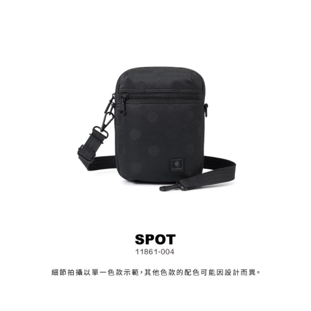 PORTER INTERNATIONAL 復古圓點SPOT斜背包 點點 黑 11861-004 代購 福袋-細節圖2