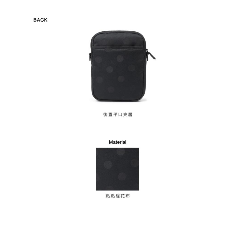 PORTER INTERNATIONAL 復古圓點SPOT斜背包 點點 黑 11861-004 代購 福袋-細節圖3
