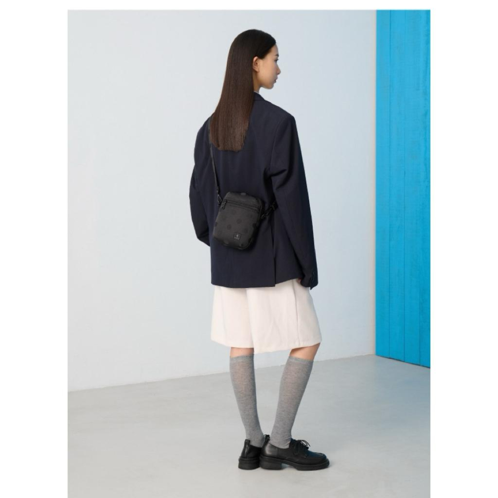 PORTER INTERNATIONAL 復古圓點SPOT斜背包 點點 黑 11861-004 代購 福袋-細節圖7