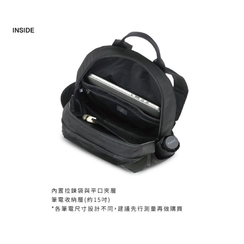 PORTER INTERNATIONAL 斜槓冒險SLOPE後背包 黑 11862-004 代購 福袋-細節圖6
