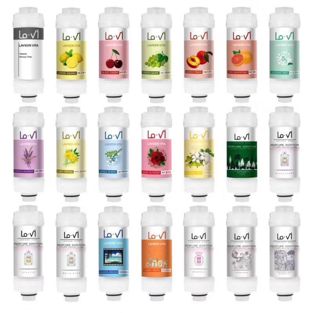 （現貨）🚚 韓國 Lavi 香薰維他命沐浴過濾器 145g 香氛濾芯 除氯 花灑 蓮蓬頭 淨水器 薰衣草-細節圖2