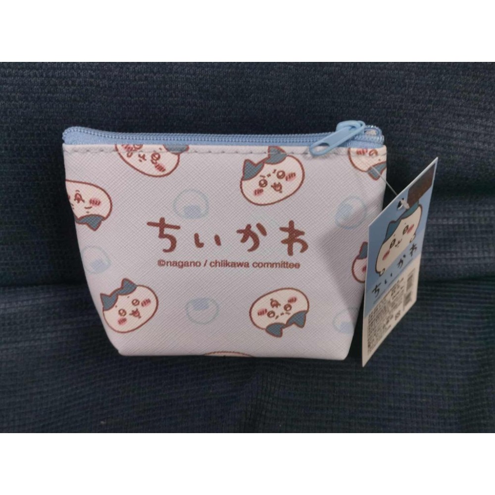 吉伊卡哇 ちいかわ 小八貓HACHIWARE拉鍊收納包｜零錢包 小物包 日本正版 可愛角色周邊-細節圖2