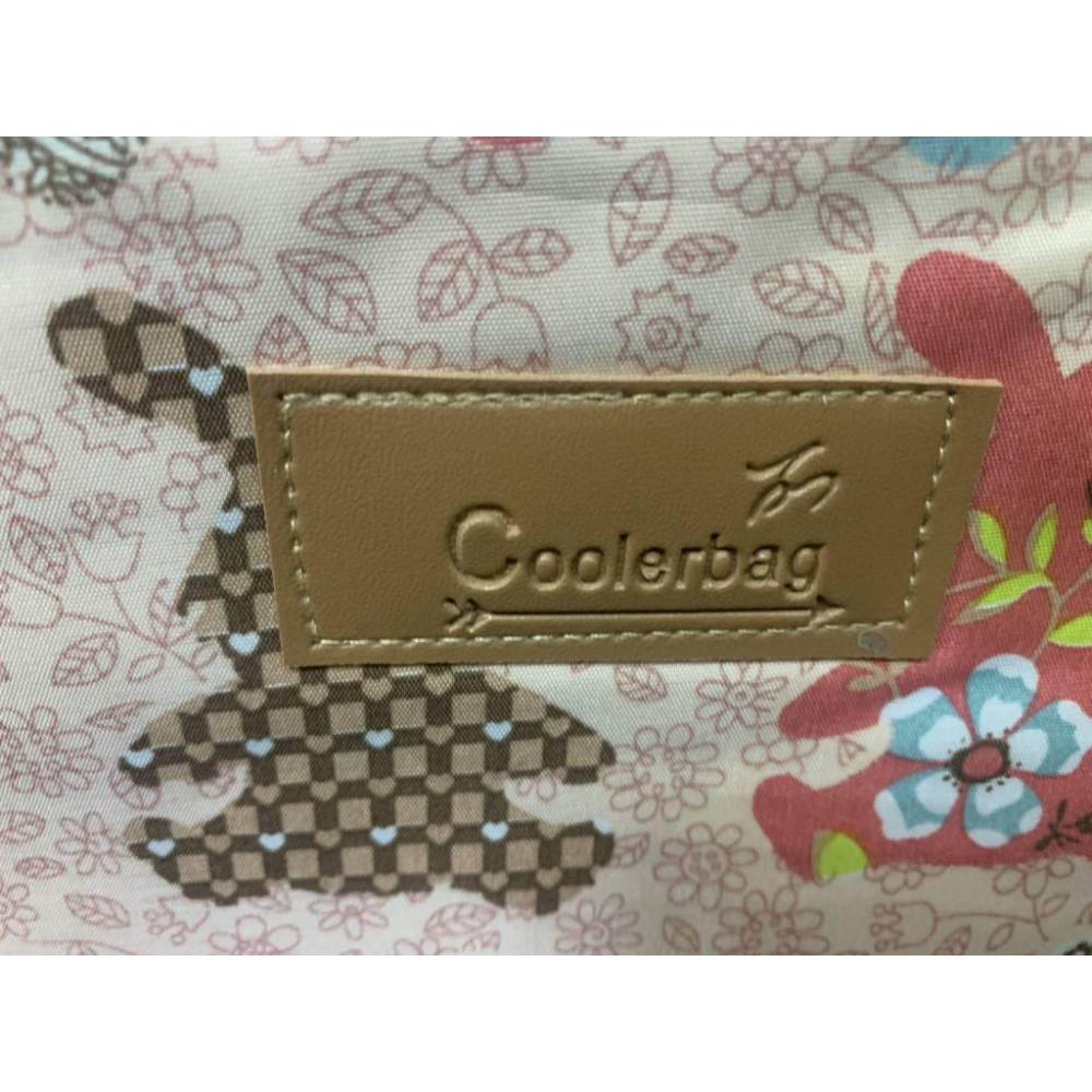 COOLERBAG 超可愛兔子時尚保溫袋 Coolerbag 防水尼龍保冷袋 攜帶方便/輕量款-細節圖3