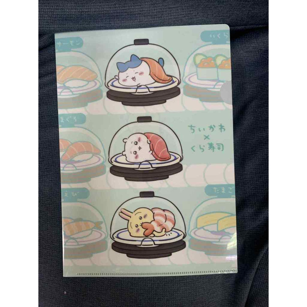 吉伊卡哇最新 日本2025 藏壽司 聯名資料夾 限量 特殊 紀念-細節圖2