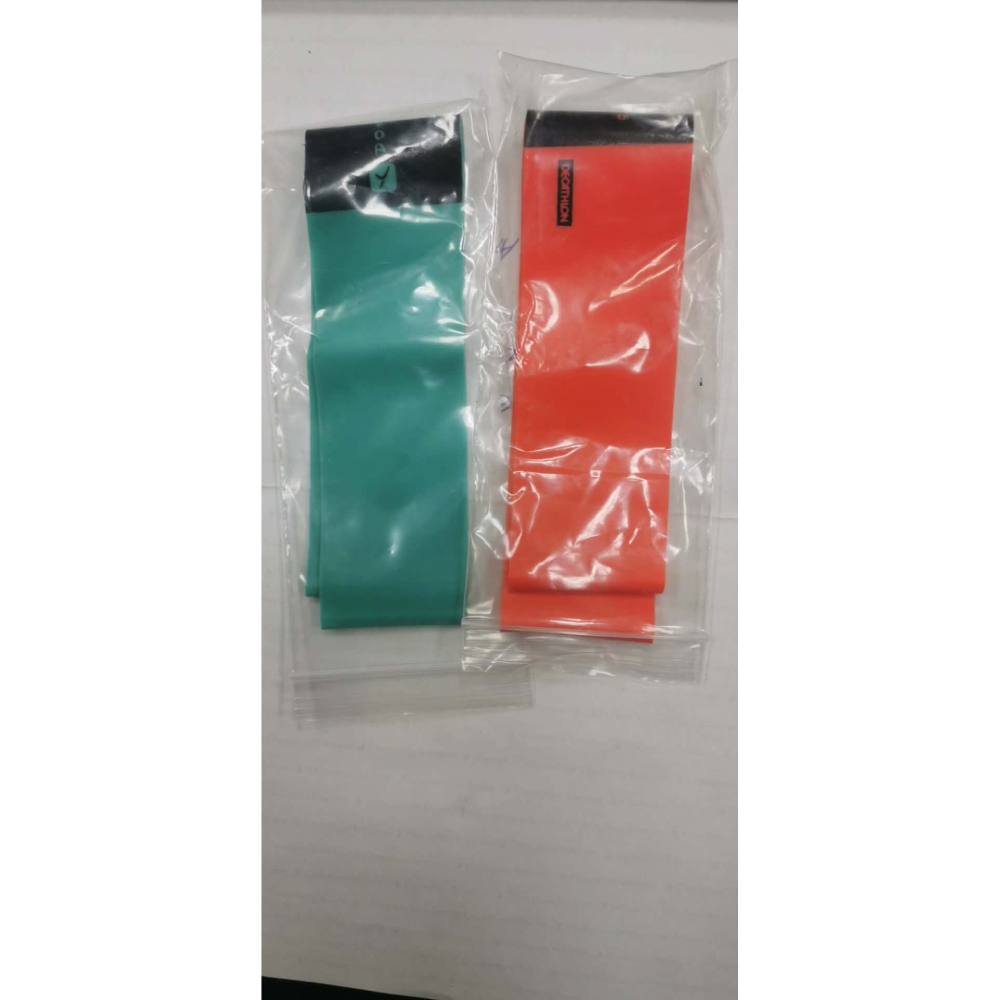 迪卡儂 DOMYOS 雕塑迷你阻力帶 彈力帶 (2入) 翹臀圈 深蹲阻力圈 瑜珈彈力圈-細節圖2