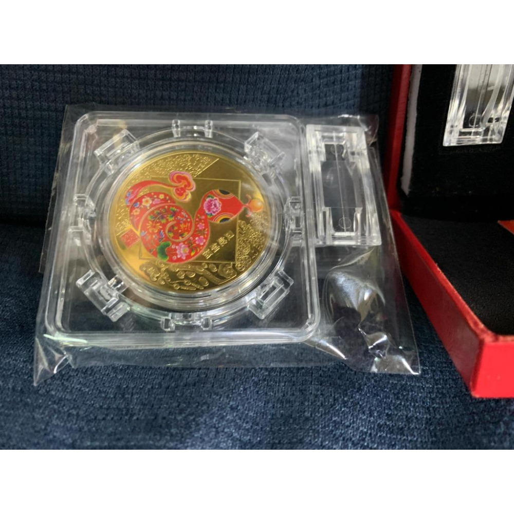 烘爐地財神廟 蛇年轉運金幣+元寶(厚實金幣非金箔  招財 錢母 發財金 紀念金幣)-細節圖2