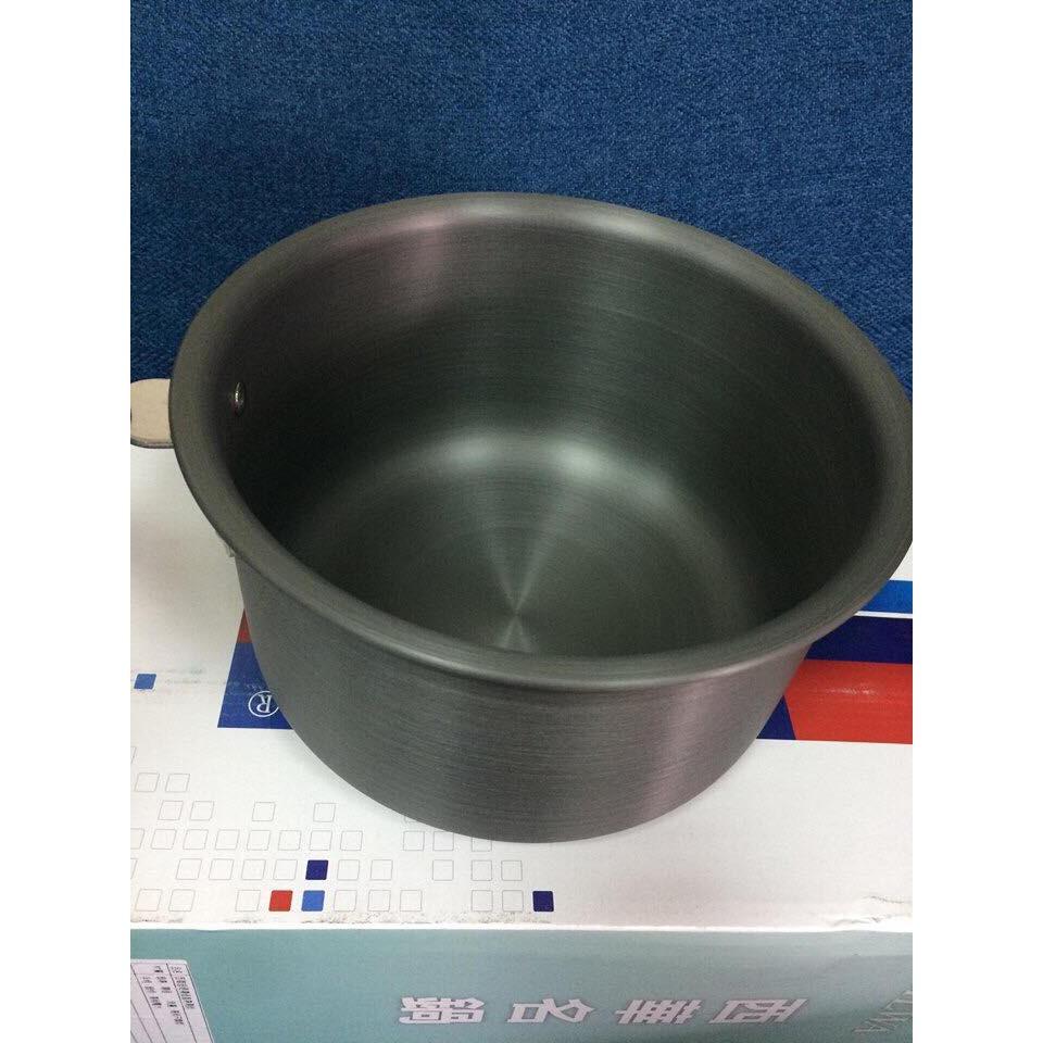 西華名鍋 Silwa 超硬陽極直身湯鍋 單柄湯鍋 調理鍋 料理鍋 20cm（附鍋蓋）-細節圖2