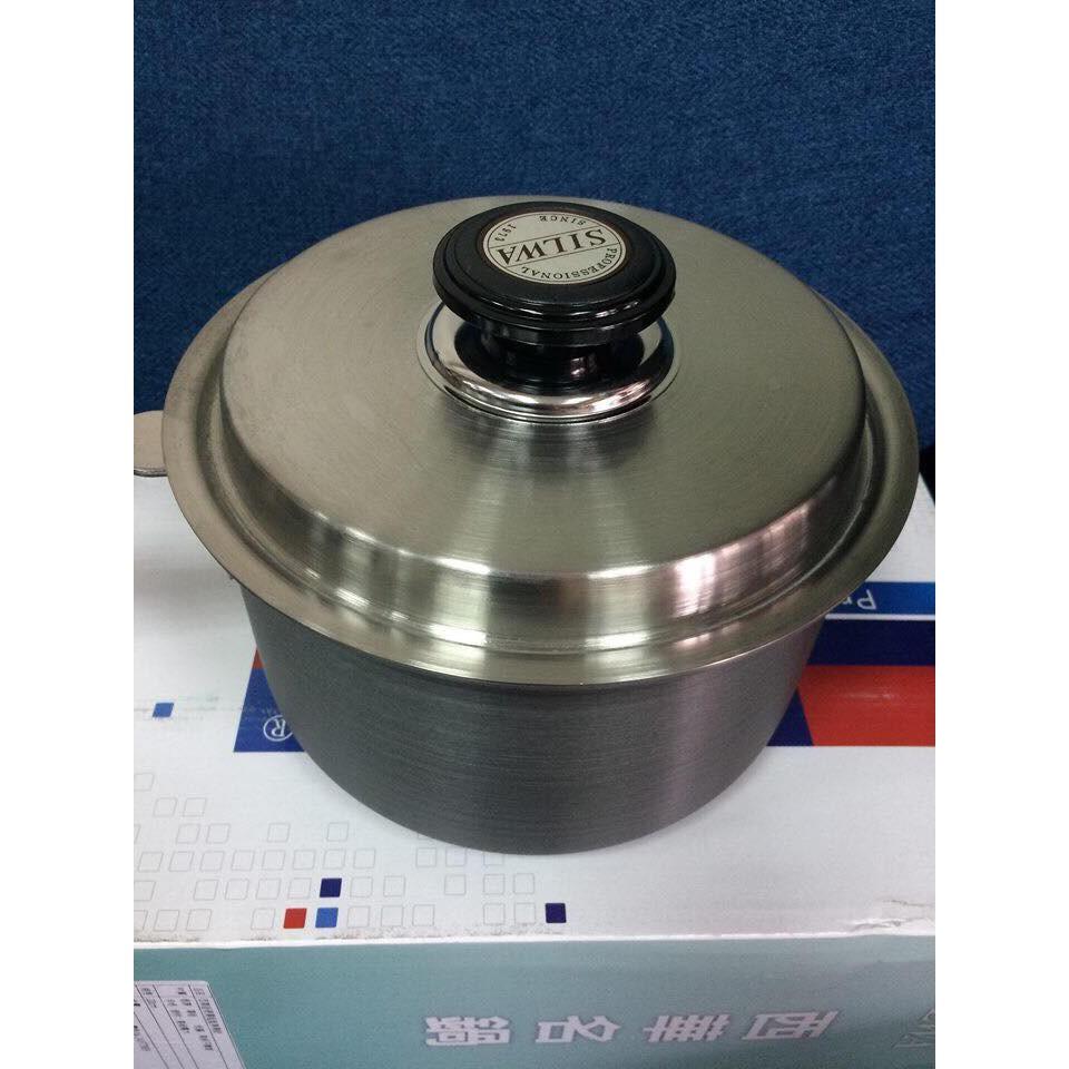 西華名鍋 Silwa 超硬陽極直身湯鍋 單柄湯鍋 調理鍋 料理鍋 20cm（附鍋蓋）-細節圖3