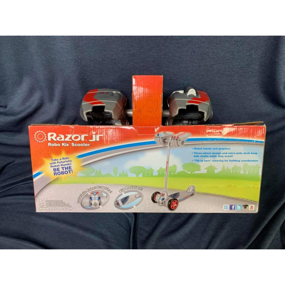 美國 Razor Jr. Robo Kix Scooter 機器人(兒童三輪滑板車)-細節圖3
