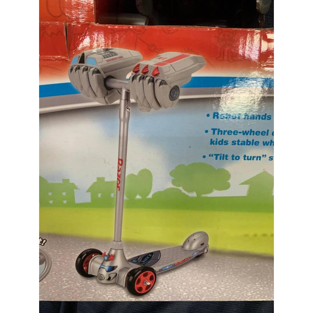 美國 Razor Jr. Robo Kix Scooter 機器人(兒童三輪滑板車)-細節圖4