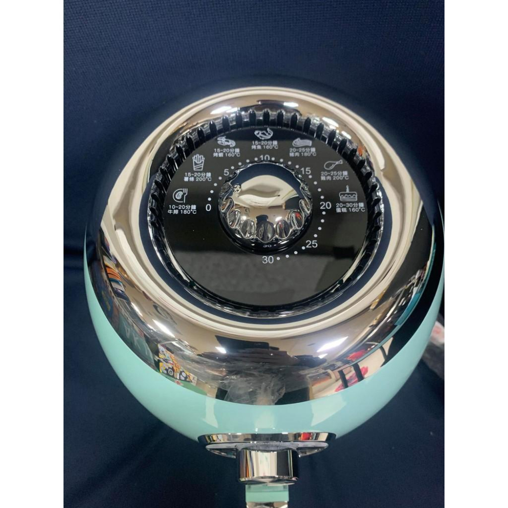 【Giaretti】健康免油陶瓷氣炸鍋－蒂芬妮綠 （GT－A3）-細節圖2