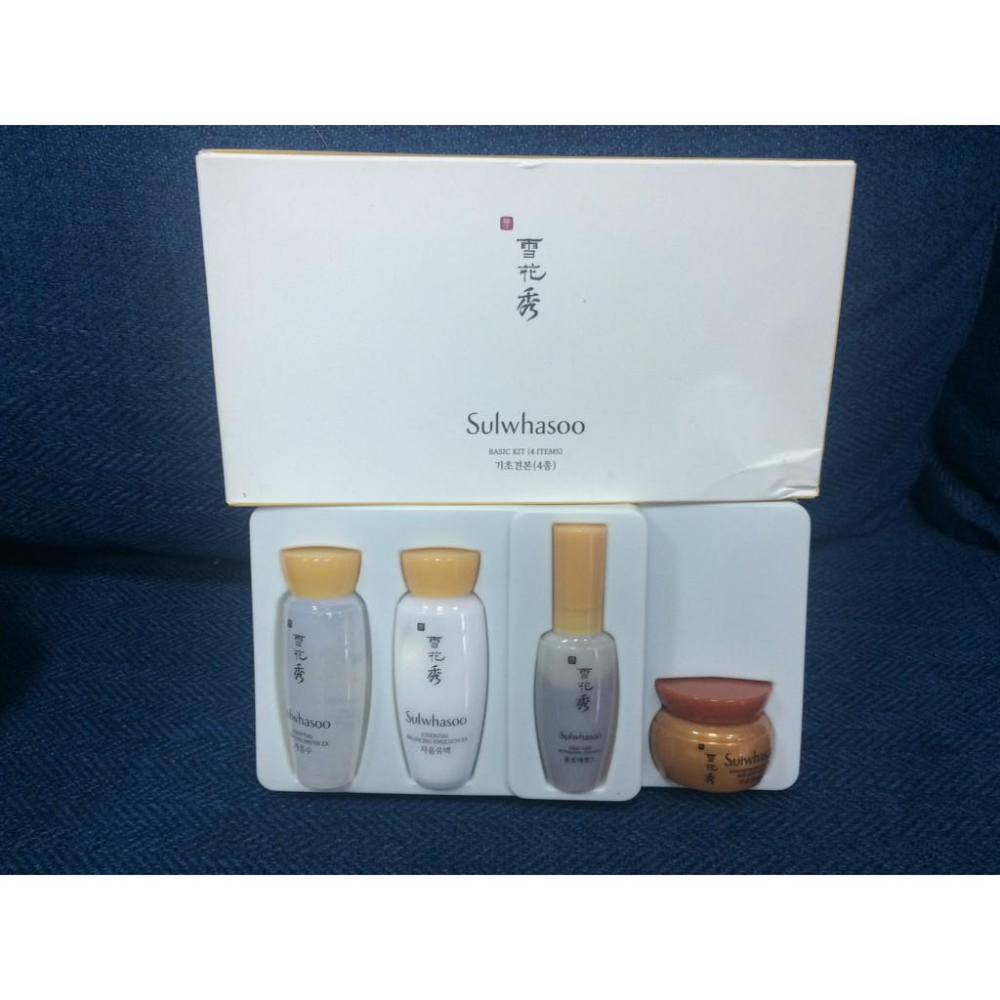 SOPHIE 韓國 Sulwhasoo 雪花秀 滋陰4件組/旅行組 滋陰水+乳液+人蔘霜+潤燥精華-細節圖2