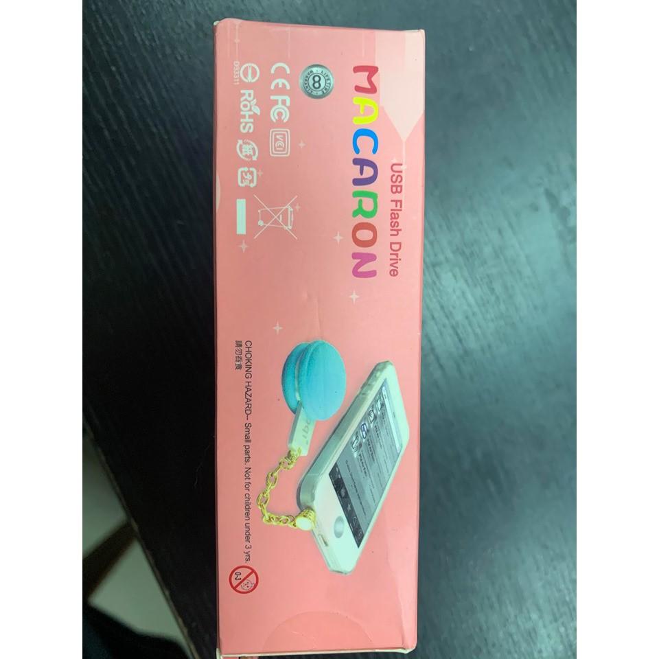 PQI 勁永 馬卡龍 8GB 8G 隨身碟 吊飾 耳機塞-細節圖3