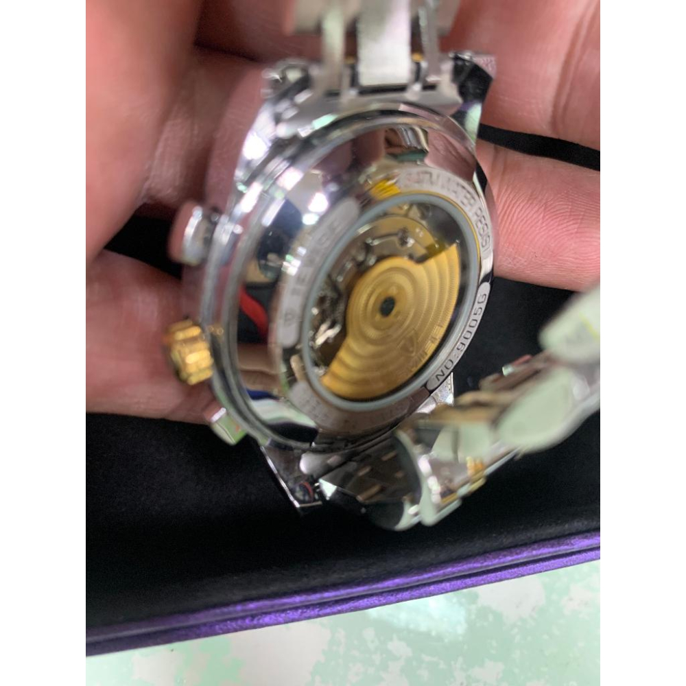 TEVISE 特威斯正品 名牌同款自動機械錶多功能防水錶自動錶-細節圖2
