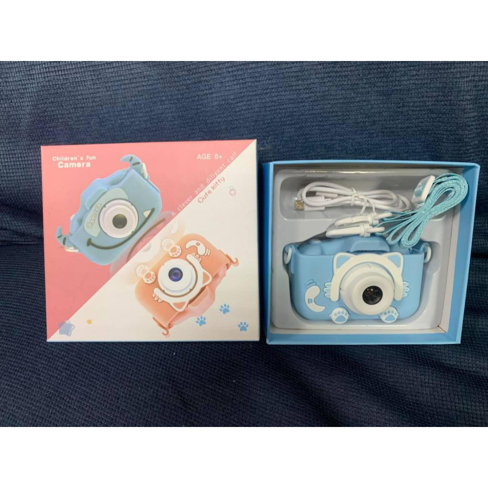 萌寵貓咪 童趣兒童造型相機 兒童相機 小朋友相機 可拍照 錄影 2000萬畫數 小型照相機 兒童節禮物 台灣現貨-細節圖2