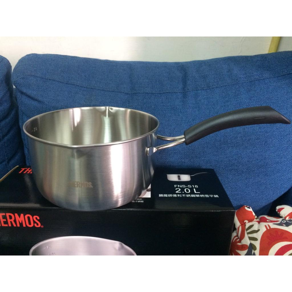 THERMOS 膳魔師 德利不銹鋼系列 單柄雪平鍋FNS-S18-細節圖3