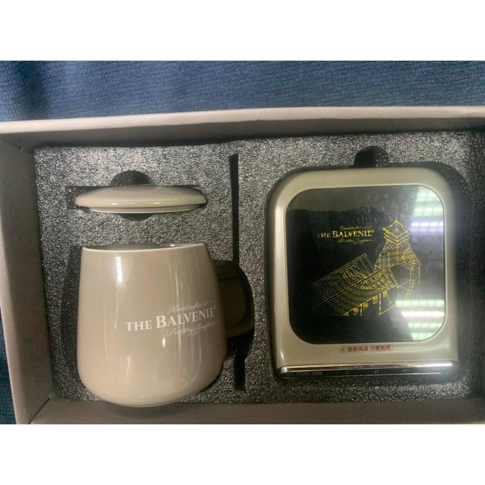 BALVENIE百富保溫陶瓷杯墊組(恆溫加熱杯墊+陶瓷杯)-細節圖2