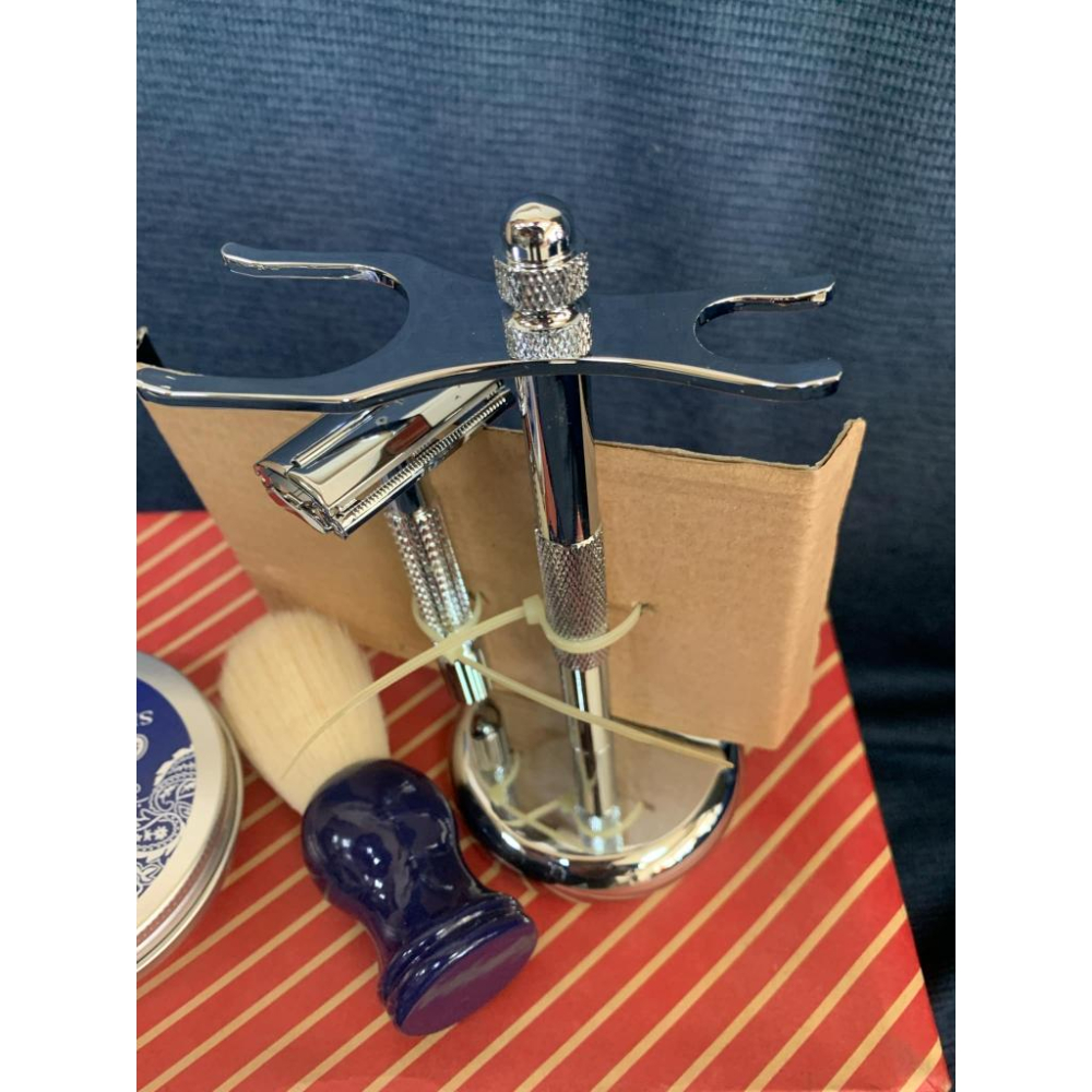 WEISHI 偉氏 低調經典品味組刮鬍系列 修容組 直立式刮鬍刀刮鬍組 剃鬚刀剃鬍刀-細節圖2