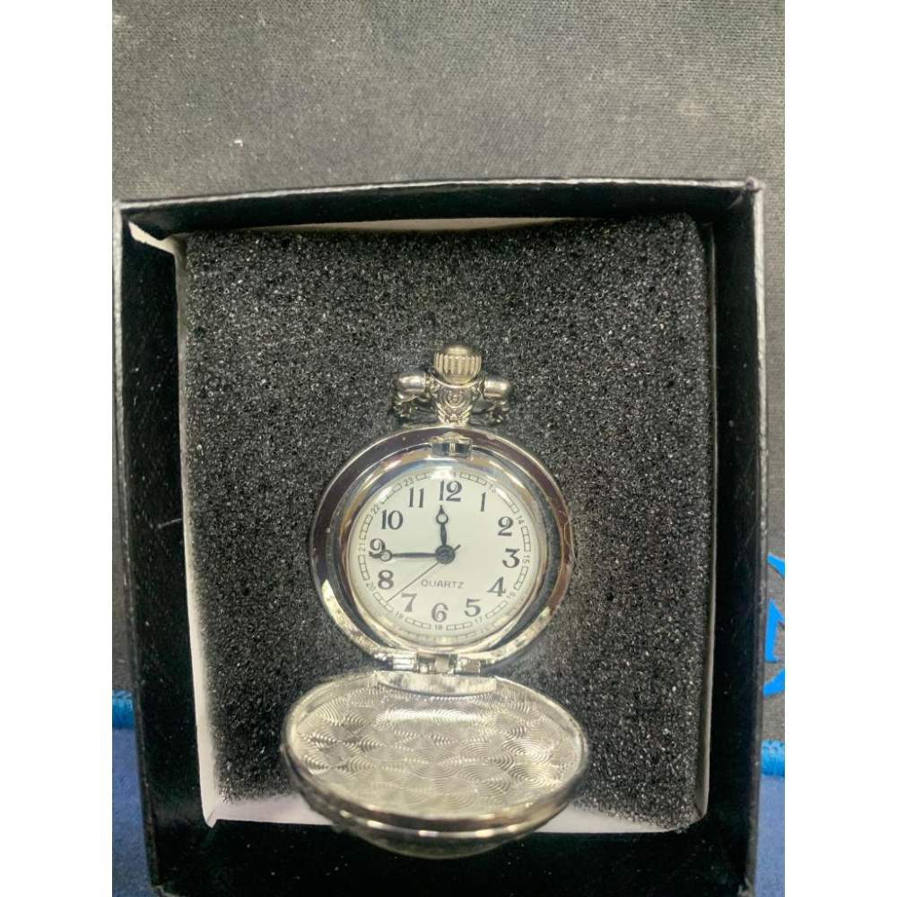 可愛雪人 懷錶 自動錶 交換禮物 懷舊表-細節圖2