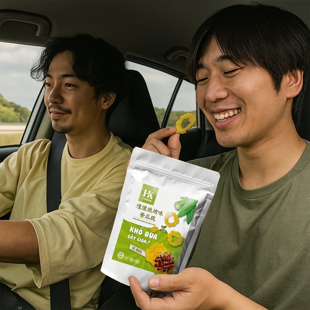 HK FOODS 煙燻燒烤苦瓜 微苦甘-細節圖2