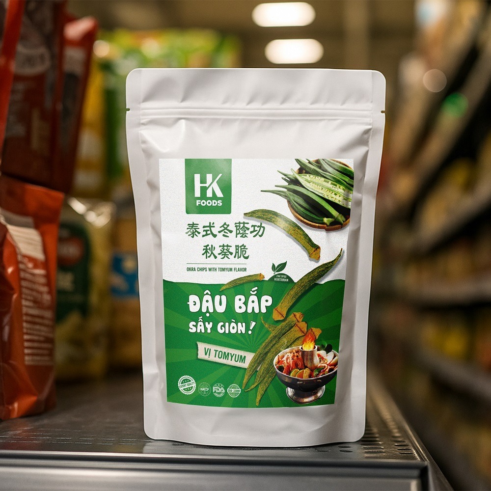 HK FOODS 泰式冬蔭功秋葵脆 微辣-細節圖3